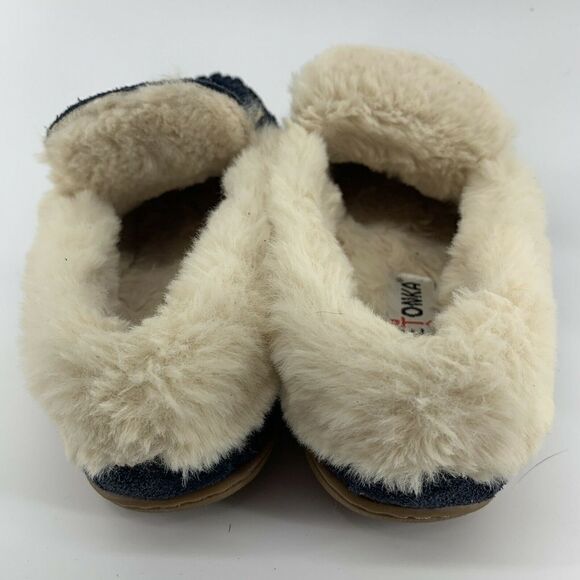 Minnetonka Allie Jr Trapper Moccasin Slippers Sz 6 - Picture 7 of 10
